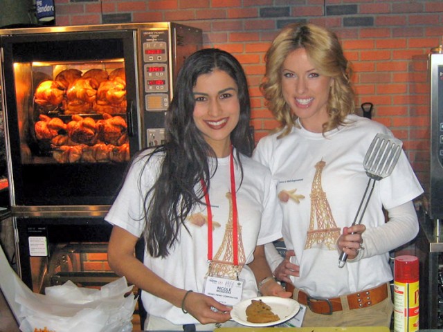 Trade Show Cooking Sample Models