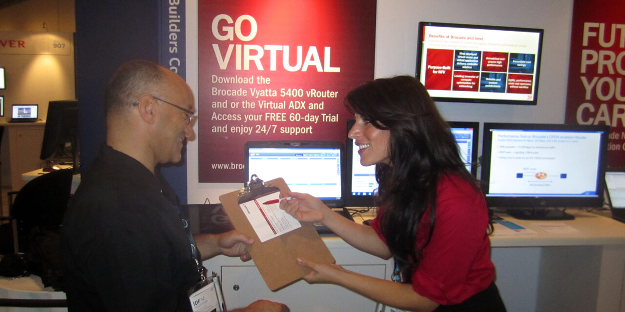 HIMSS booth lead generator and prospect